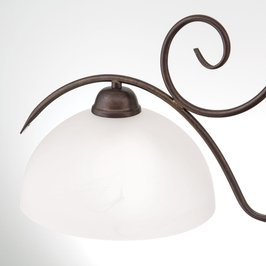 Orion - Lysekrone på kæde RULA 2xE27/40W/230V hvid/bronze