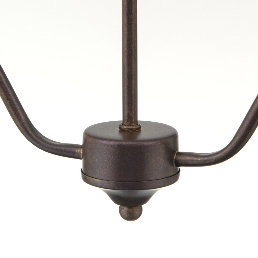 Orion - Lysekrone på kæde RULA 2xE27/40W/230V hvid/bronze