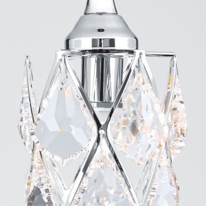 Pendel på kabel RITA 1xG9/40W/230V blank krom