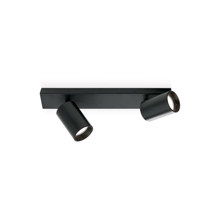SEAN spotlampe 2xGU10/13W/230V sort