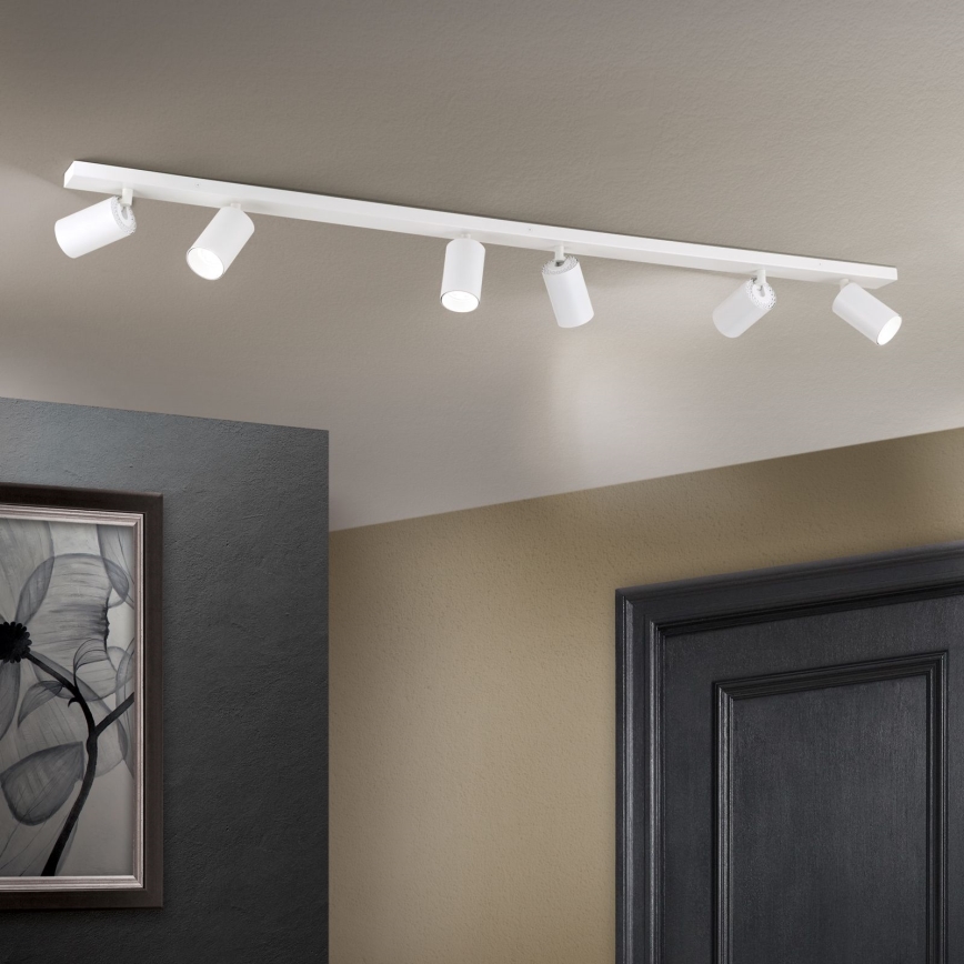 Loftspot SEAN 6xGU10/13W/230V hvid