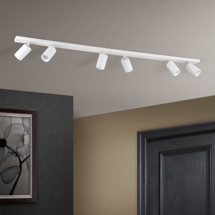 Loftspot SEAN 6xGU10/13W/230V hvid