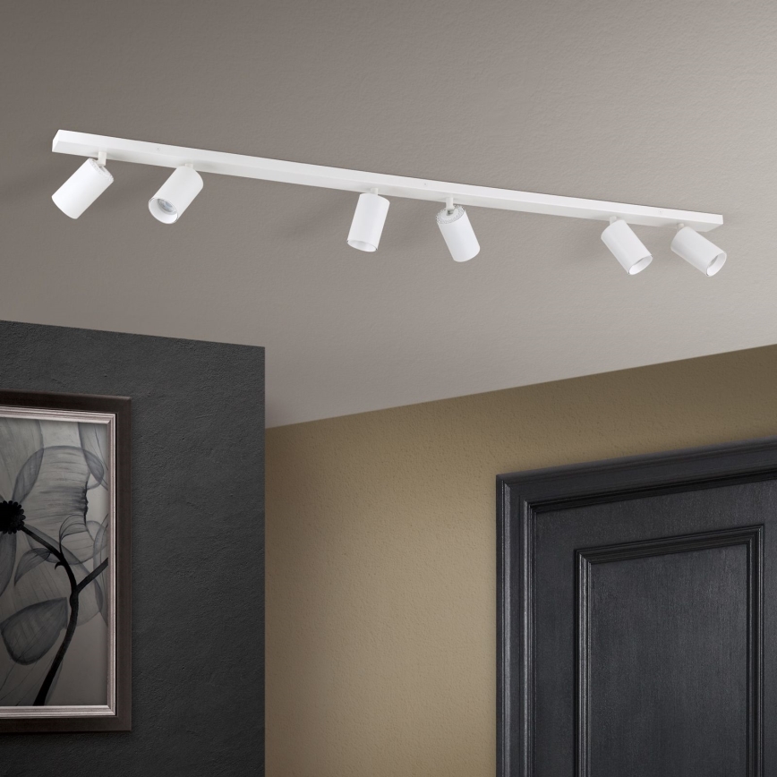 Loftspot SEAN 6xGU10/13W/230V hvid