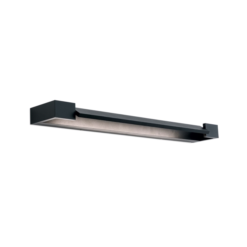 LED spejllampe til badeværelse MARILYN LED/18W/230V 60 cm IP44 sort