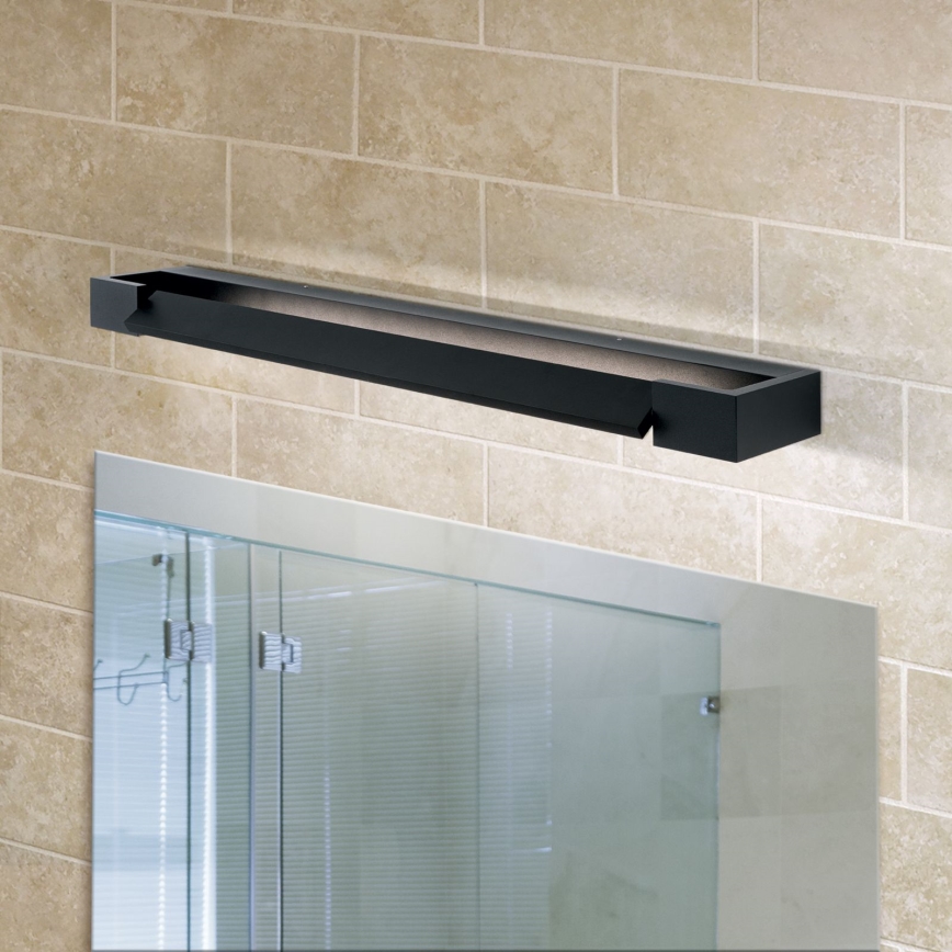 LED spejllampe til badeværelse MARILYN LED/18W/230V 60 cm IP44 sort