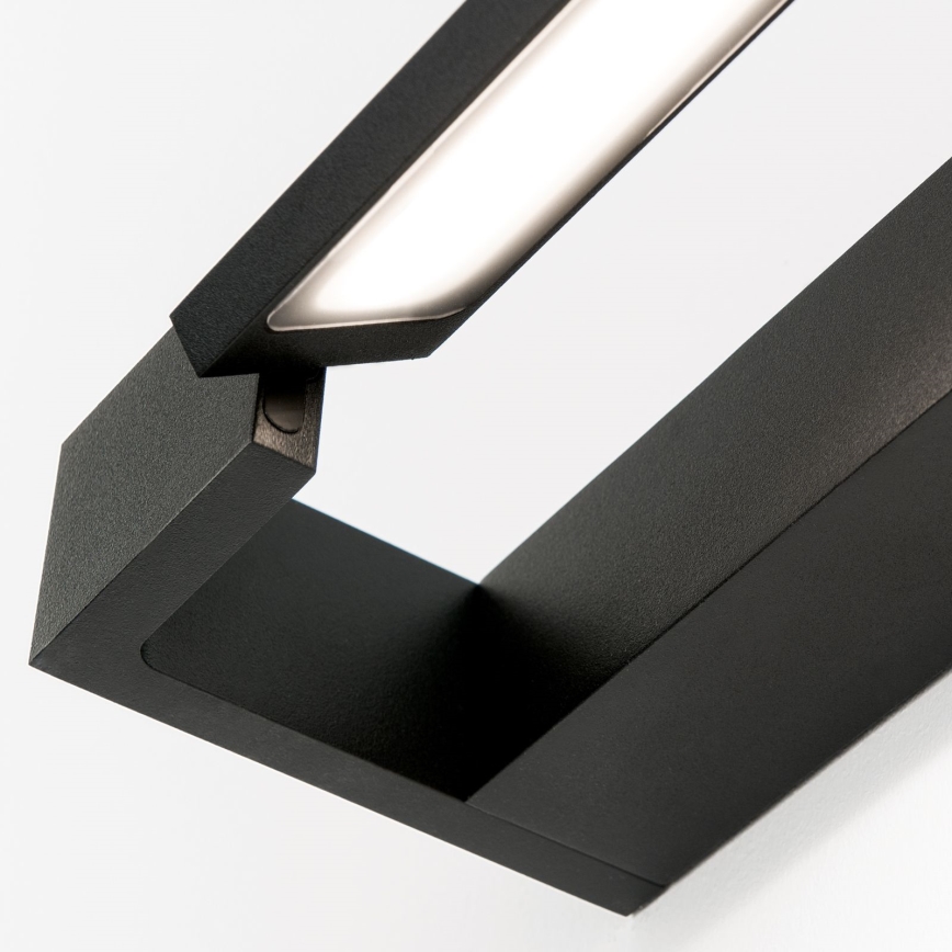 LED spejllampe til badeværelse MARILYN LED/18W/230V 60 cm IP44 sort
