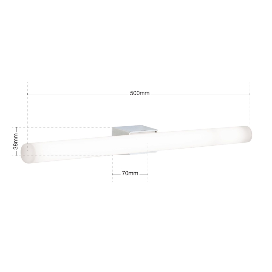 LED væglampe VISAGIST 1xS14d/8W/230V hvid