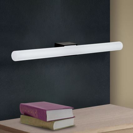 LED væglampe VISAGIST 1xS14d/8W/230V sort