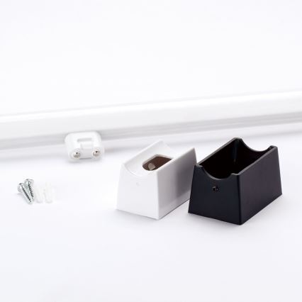 LED væglampe VISAGIST 1xS14d/8W/230V sort