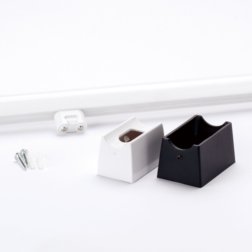 LED væglampe VISAGIST 1xS14d/8W/230V sort