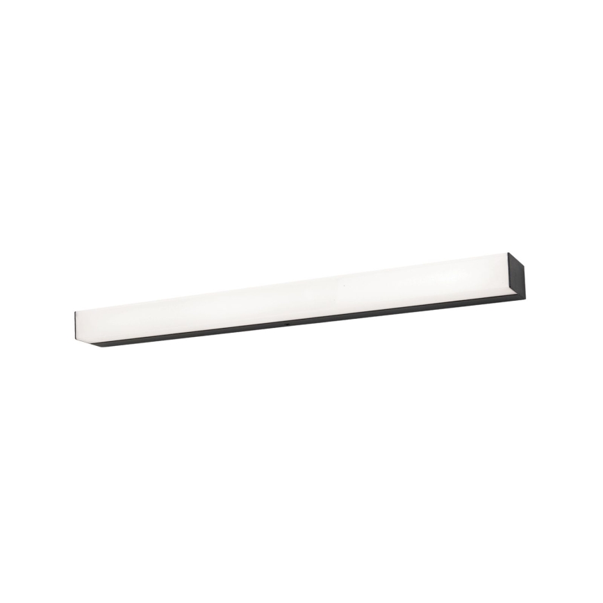 LED spejllampe til badeværelse HORIZON LED/12W/230V 3000/4000K 60 cm IP44 sort