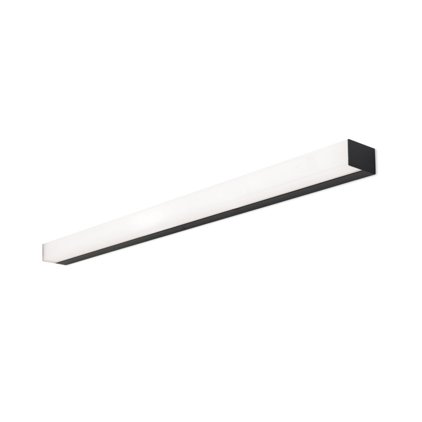 LED spejllampe til badeværelse HORIZON LED/18W/230V 3000/4000K 90 cm IP44 sort