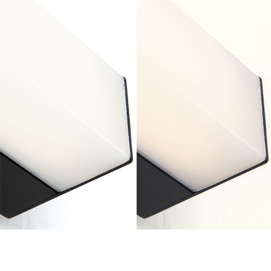 LED spejllampe til badeværelse HORIZON LED/18W/230V 3000/4000K 90 cm IP44 sort