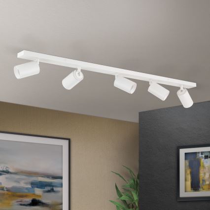 Loftspot SEAN 5xGU10/13W/230V hvid