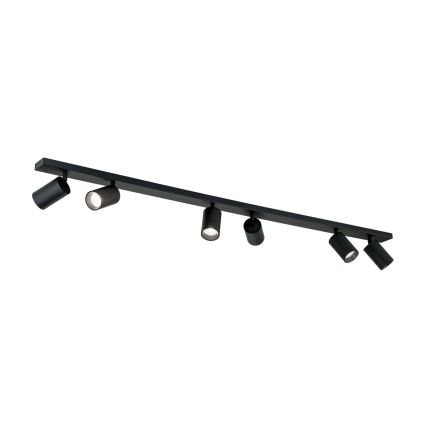 Spotarmatur SEAN 6xGU10/13W/230V sort