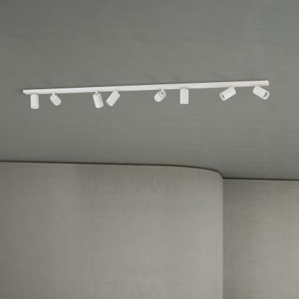 Spotarmatur SEAN 8xGU10/13W/230V hvid