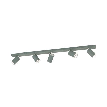 Spotlampe PENN 5xGU10/13W/230V grå