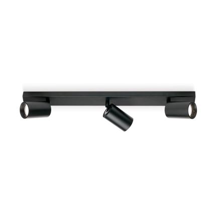 Spotlampe SEAN 3xGU10/13W/230V sort