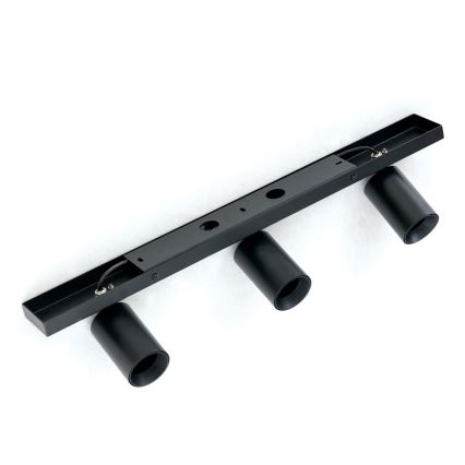 Spotlampe SEAN 3xGU10/13W/230V sort