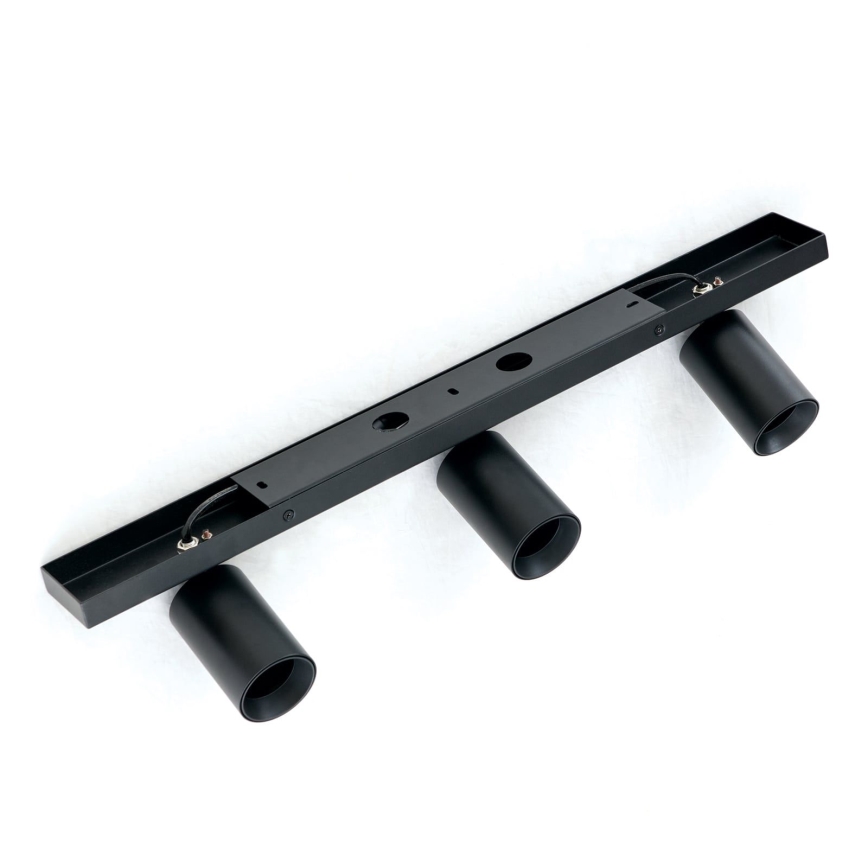 Spotlampe SEAN 3xGU10/13W/230V sort