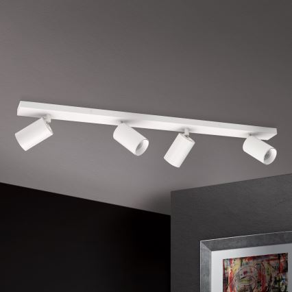 Spotlampe SEAN 4xGU10/13W/230V hvid