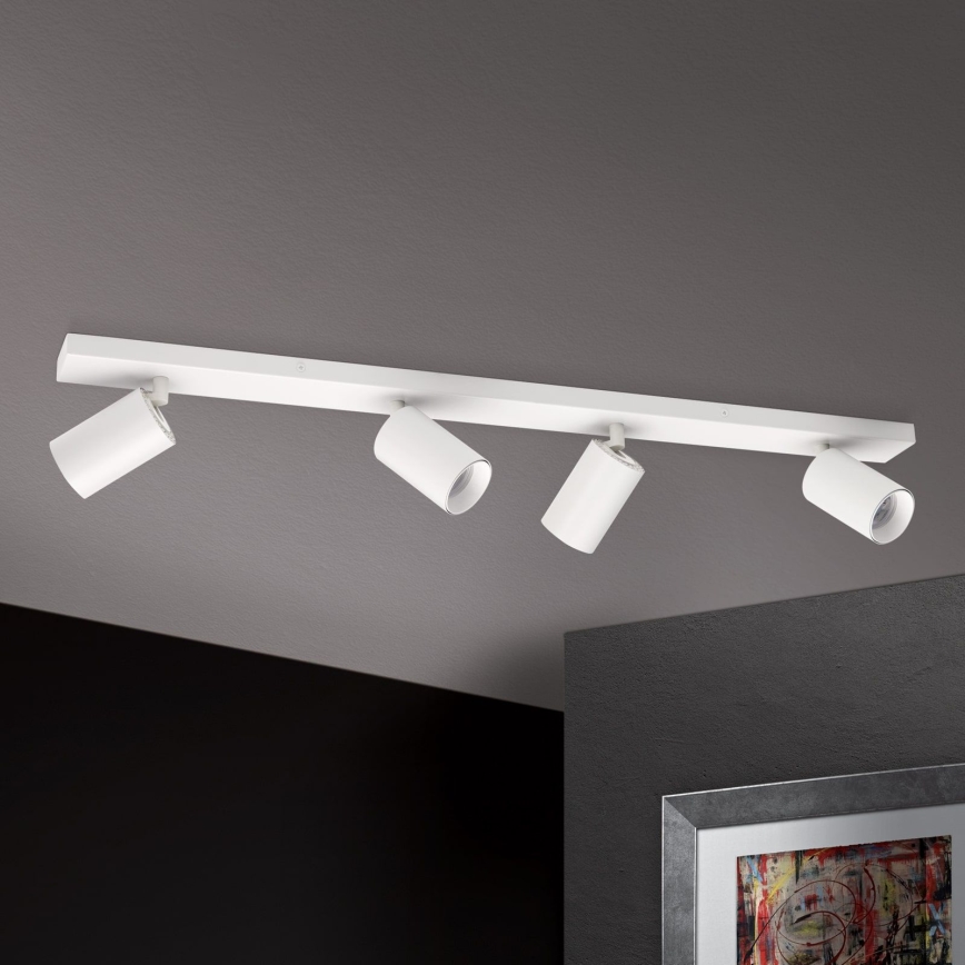 Spotlampe SEAN 4xGU10/13W/230V hvid