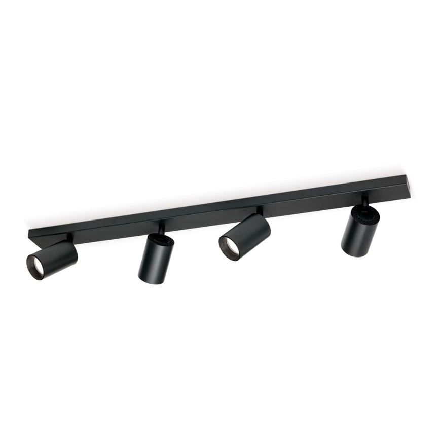 Spotlampe SEAN 4xGU10/13W/230V sort