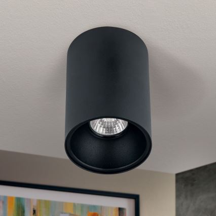 Spotlampe STARLIGHT 1xGU10/50W/230V sort/guld