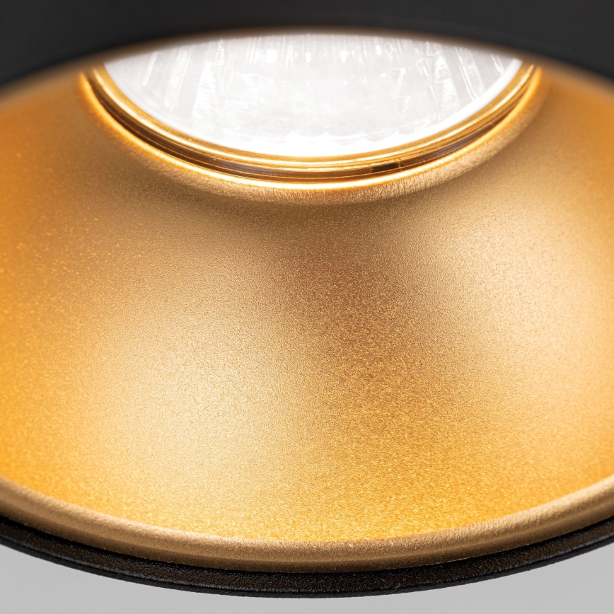 Spotlampe STARLIGHT 1xGU10/50W/230V sort/guld