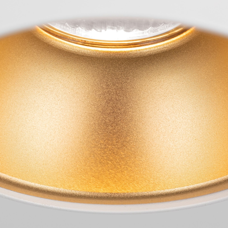 Spotlampe STARLIGHT 1xGU10/50W/230V hvid/guld