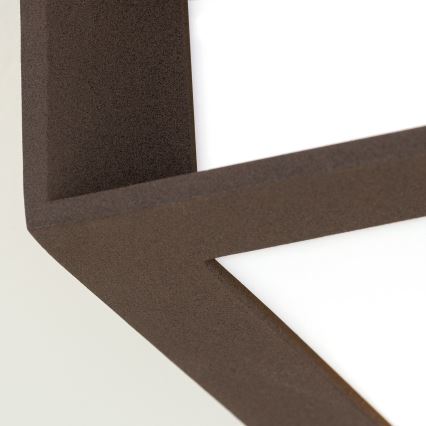 Udendørslampe HENRY 2xE27/15W/230V IP44 brun