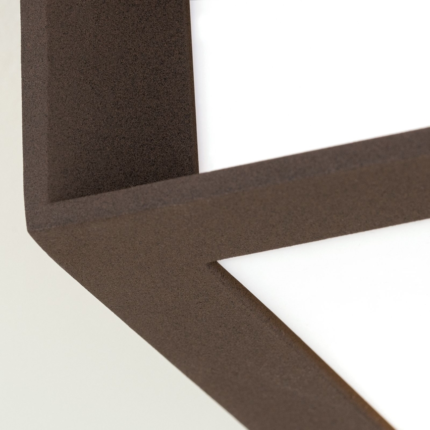 Udendørslampe HENRY 2xE27/15W/230V IP44 brun