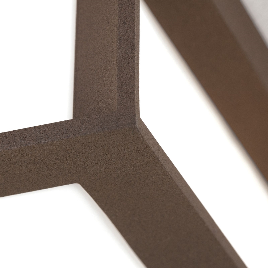 Udendørslampe HENRY 2xE27/15W/230V IP44 brun