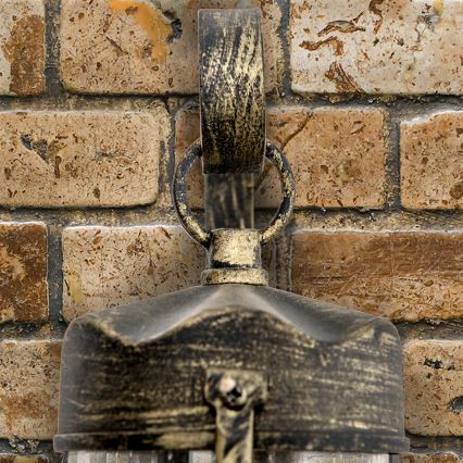 Udendørs væglampe TAVERNA 1xE27/60W/230V IP23 bronze/patina