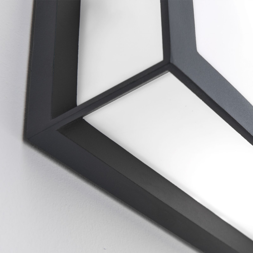 Udendørs armatur HENRY 2xE27/15W/230V IP44 antracit