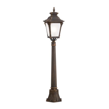 Udendørslampe AIKO 1xE27/60W/230V 115 cm IP23 bronze/patina