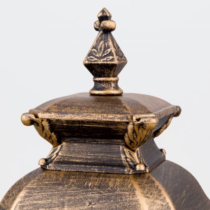 Udendørs lampe AIKO 1xE27/60W/230V 59 cm IP23 bronze/patina