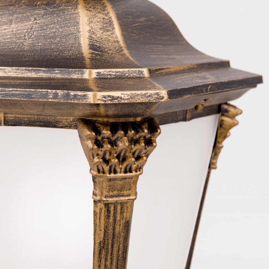 Udendørs lampe AIKO 1xE27/60W/230V 59 cm IP23 bronze/patina