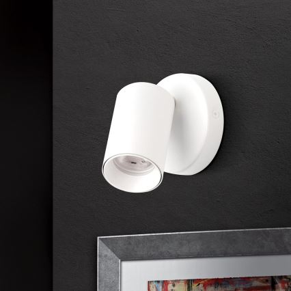 Vægspot SEAN 1xGU10/13W/230V hvid