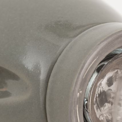 Væglampe FROST 1xE27/60W/230V grå