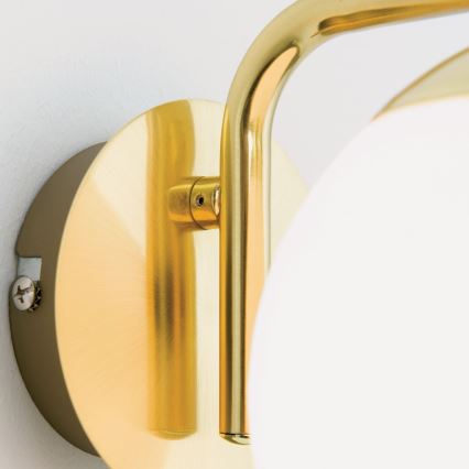 Væglampe MADIS 1xE14/40W/230V guld