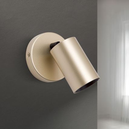 Vægspot SEAN 1xGU10/13W/230V, guld