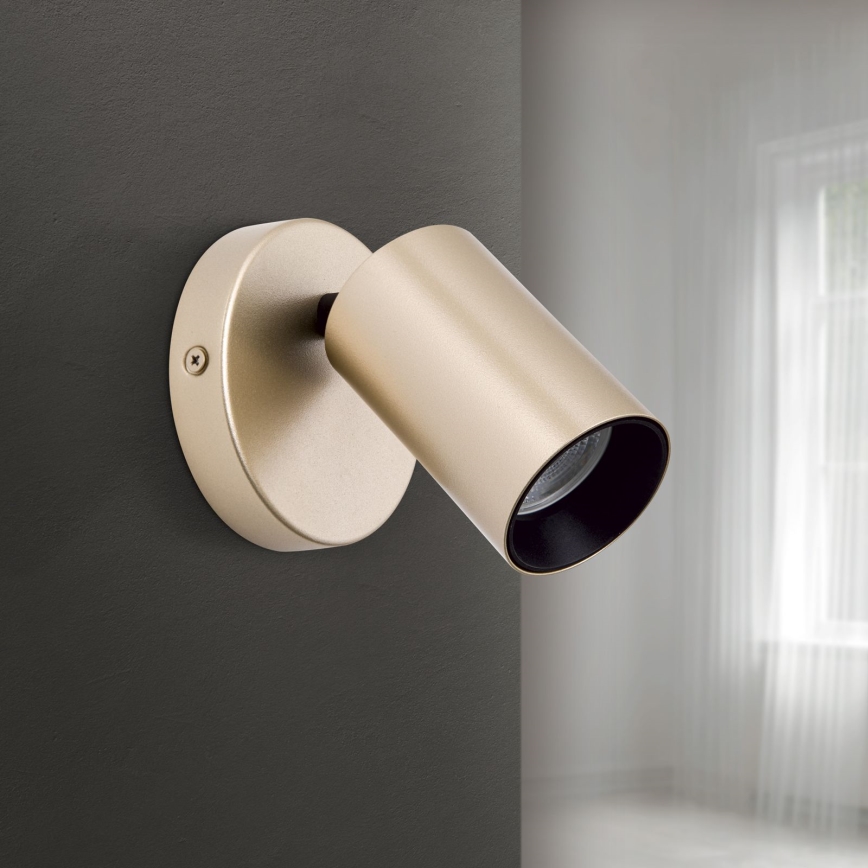 Vægspot SEAN 1xGU10/13W/230V, guld