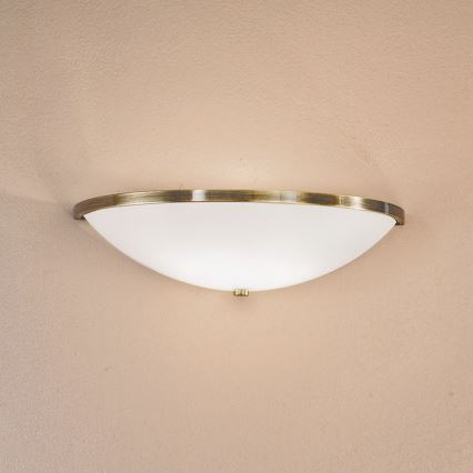 Væglampe AIDA 1xE14/40W/230V bronze/patina