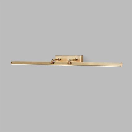 LED gallerilampe PUBLIO LED/15W/230V 75 cm guldfarvet/patina