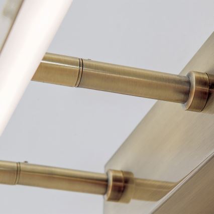 LED gallerilampe PUBLIO LED/15W/230V 75 cm guldfarvet/patina