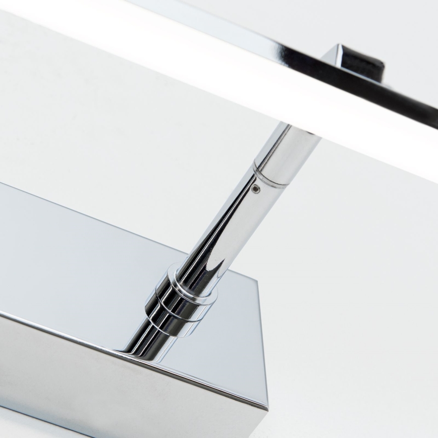 LED gallerilampe PUBLIO LED/15W/230V 75 cm skinnende krom