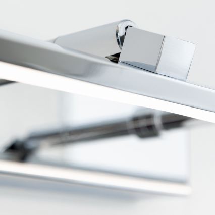 LED gallerilampe PUBLIO LED/15W/230V 75 cm skinnende krom