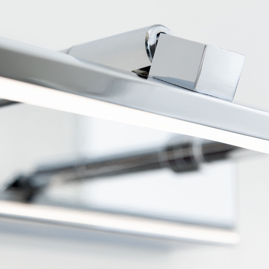 LED gallerilampe PUBLIO LED/15W/230V 75 cm skinnende krom