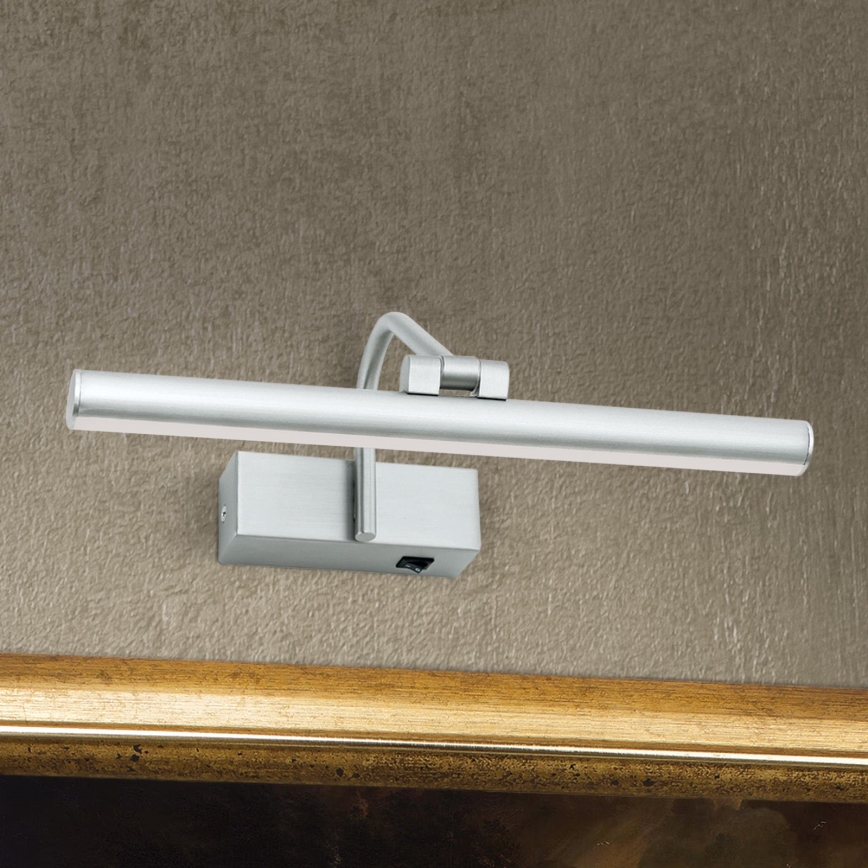 LED gallerilampe PORTRAIT LED/6W/230V 30 cm mat krom